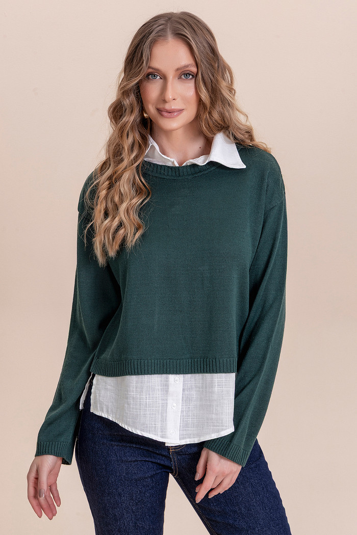 Blusa suéter Tricot Angel