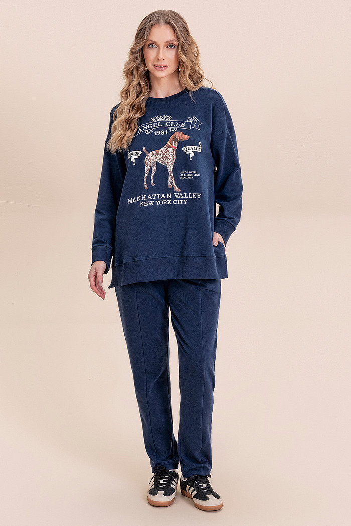 Blusão molecotton Angel