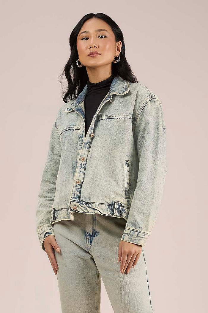 Jaqueta em jeans
