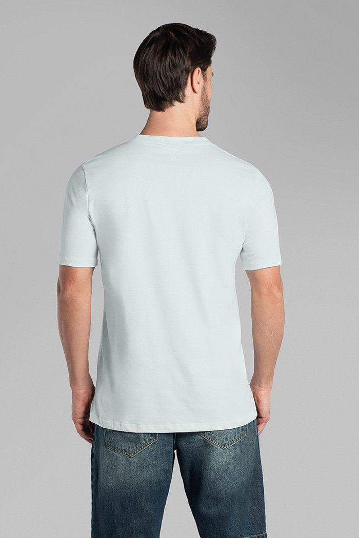 Camiseta comfort em meia malha Aurus