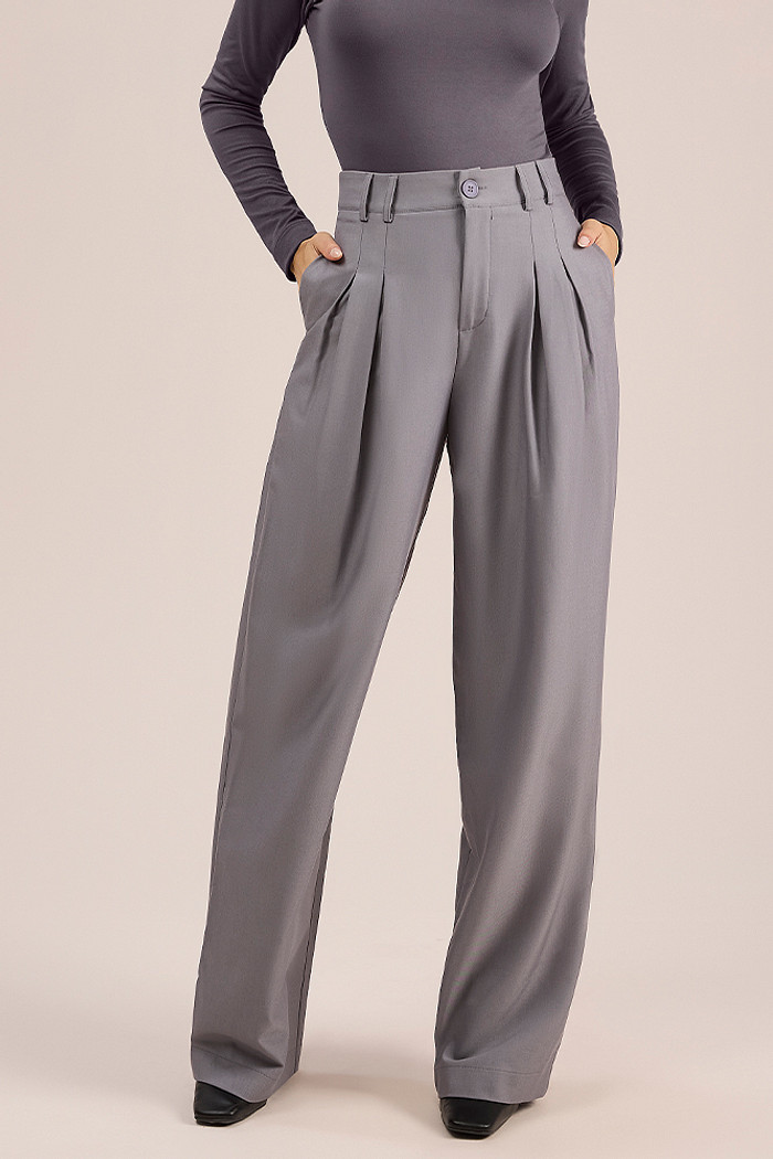 Calça clássica em alfaiataria