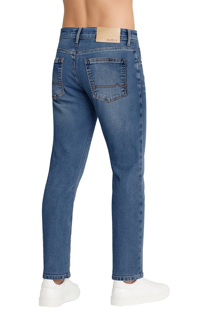 Calça slim Aurus denim