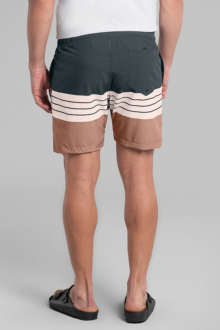 Boardshort em tactel listra Aurus