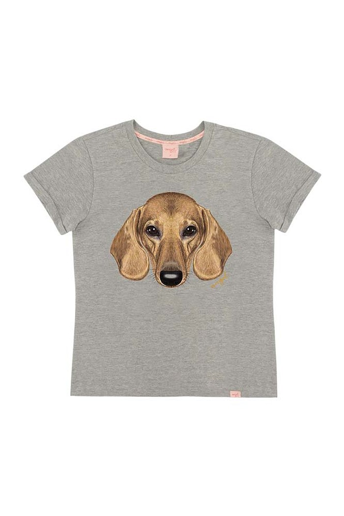 T-Shirt pets em meia malha