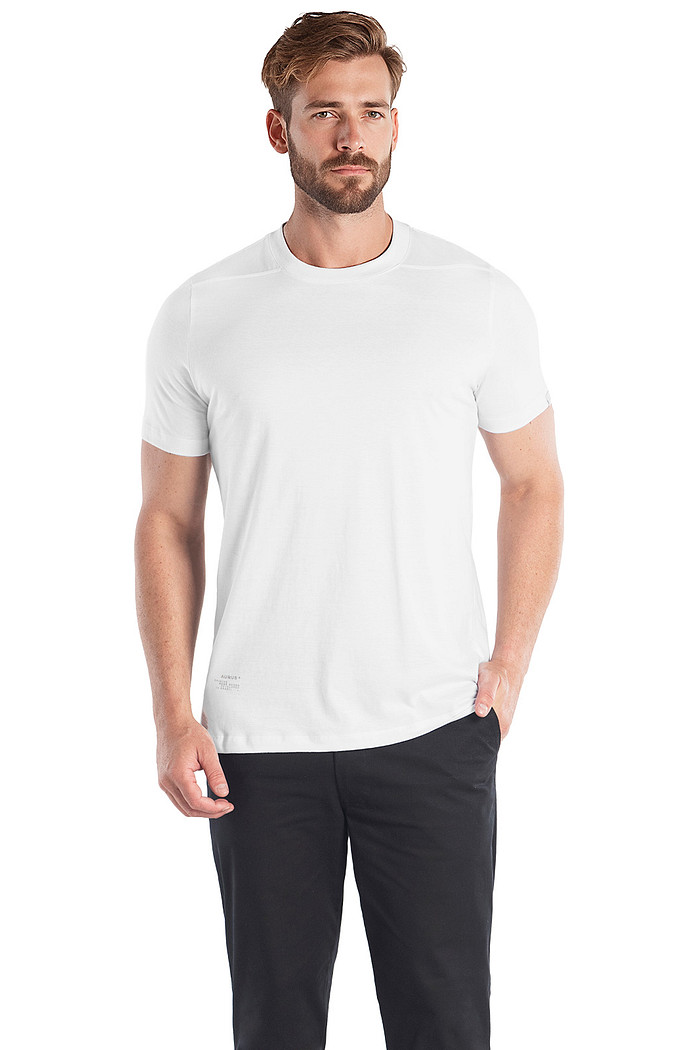 Camiseta em meia malha Aurus