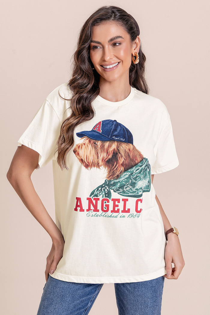 Blusa dog Angel