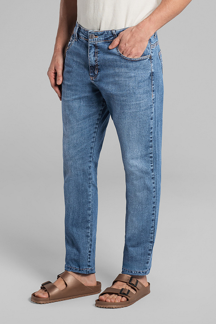 Calça slim Aurus denim