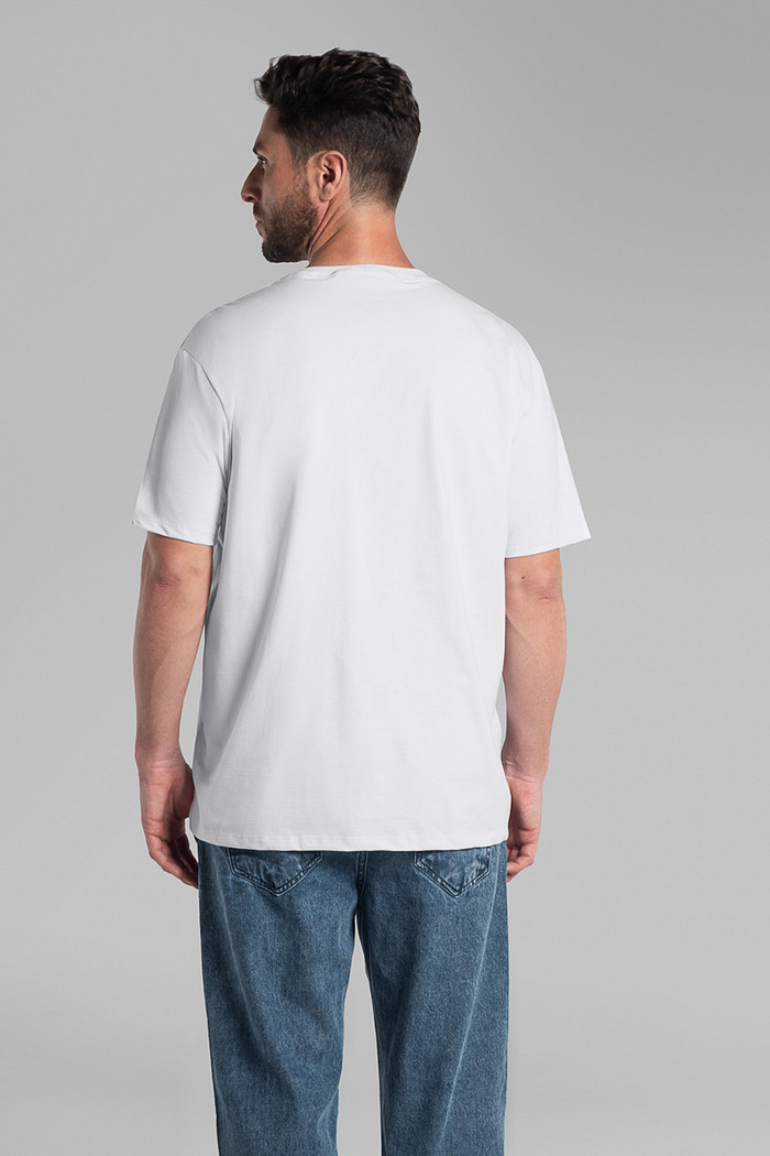 Camiseta over em malhão com estampa Aurus