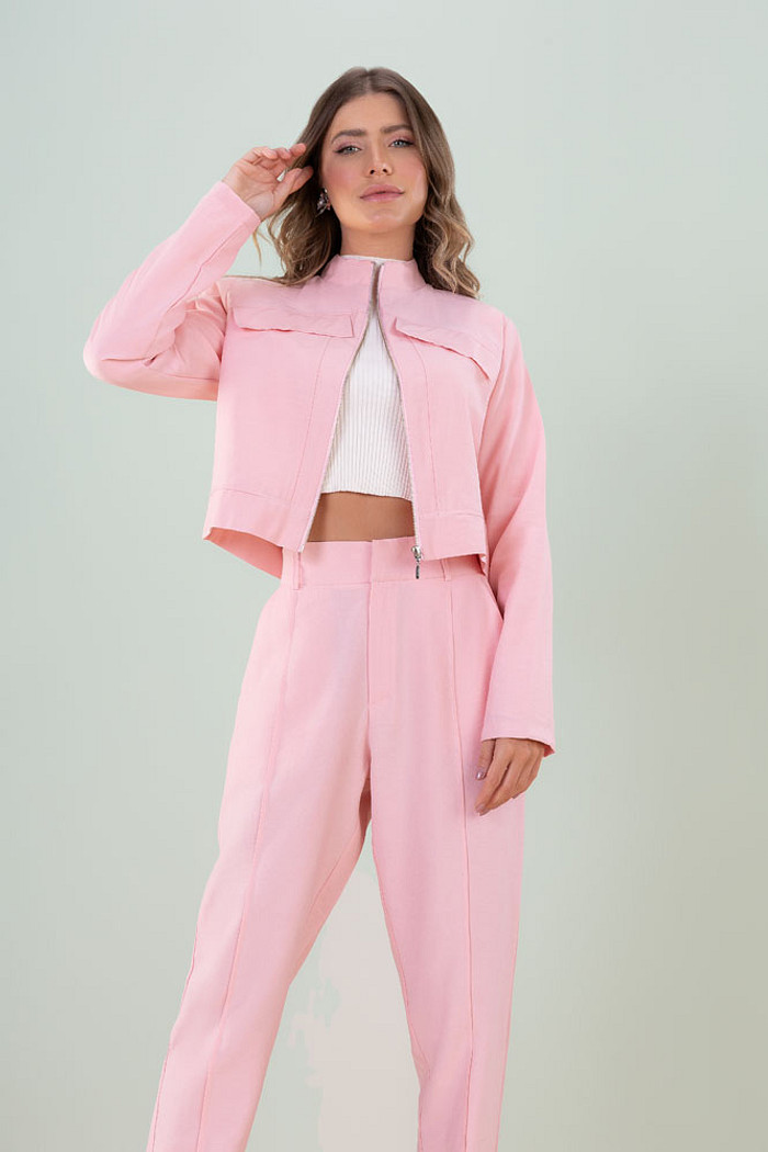 Jaqueta em alfaiataria