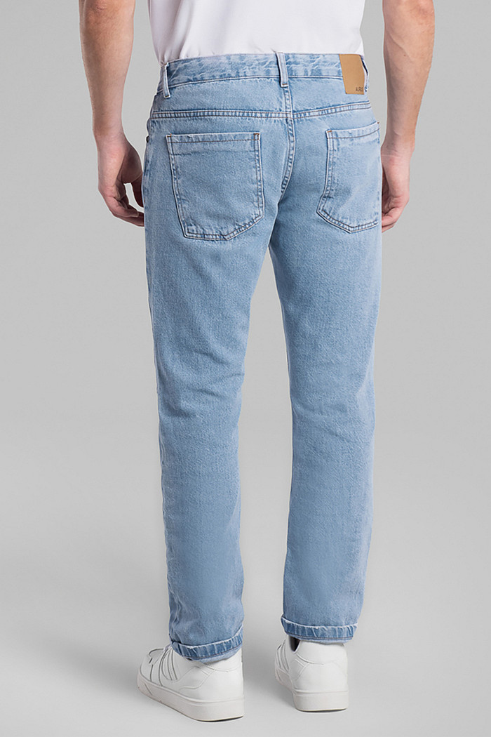Calça regular em jeans Aurus