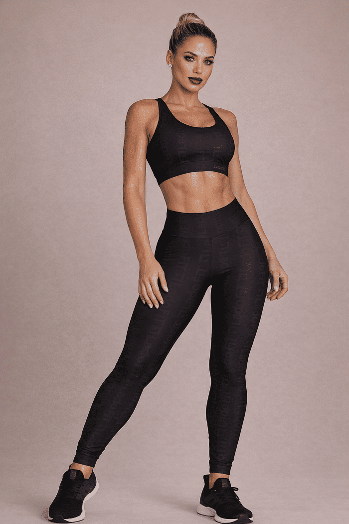 Calça Legging Luxe Black