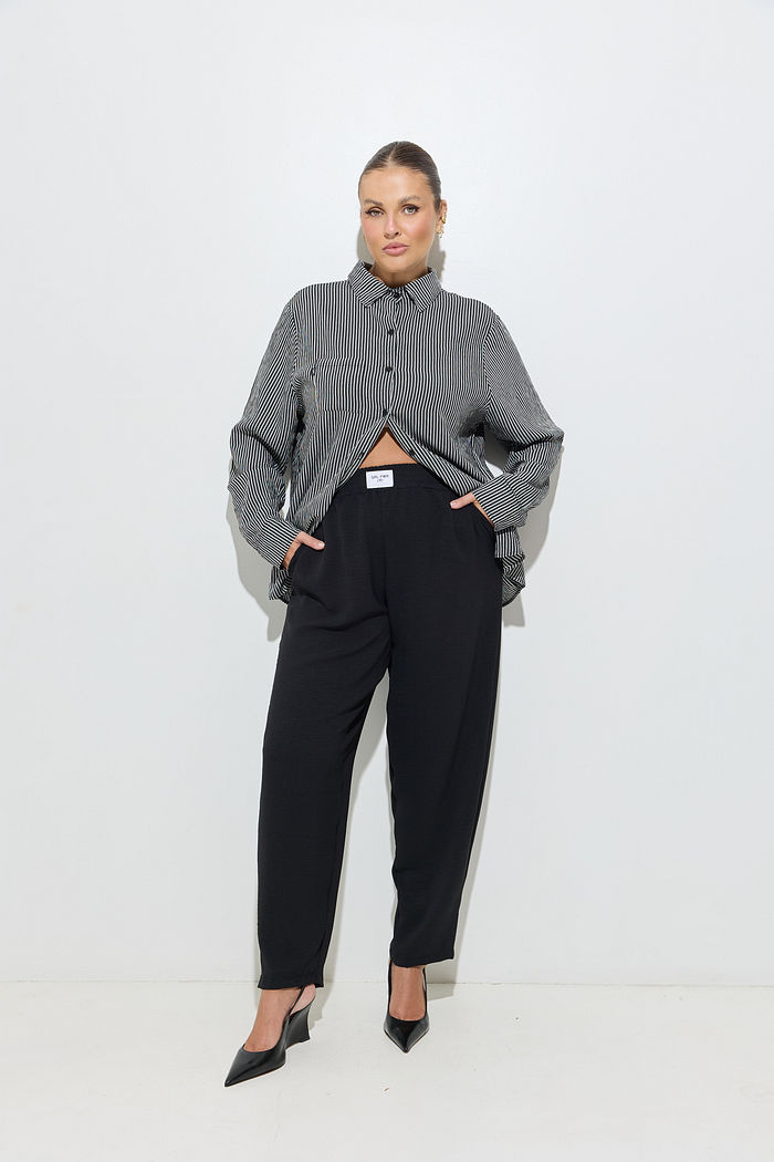 Calça Cenoura Preta