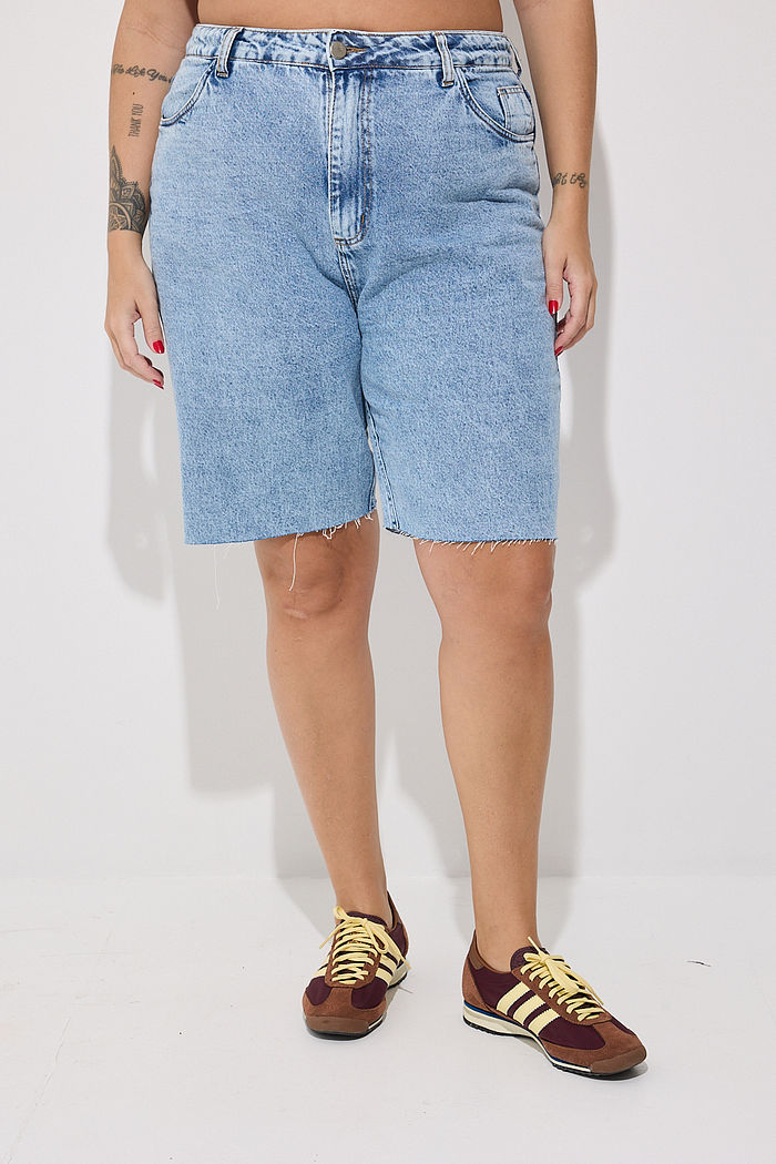 Bermuda Jeans Plus Size Sandra