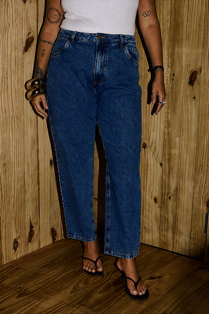 Mom Jeans Plus Size Carolina Dark