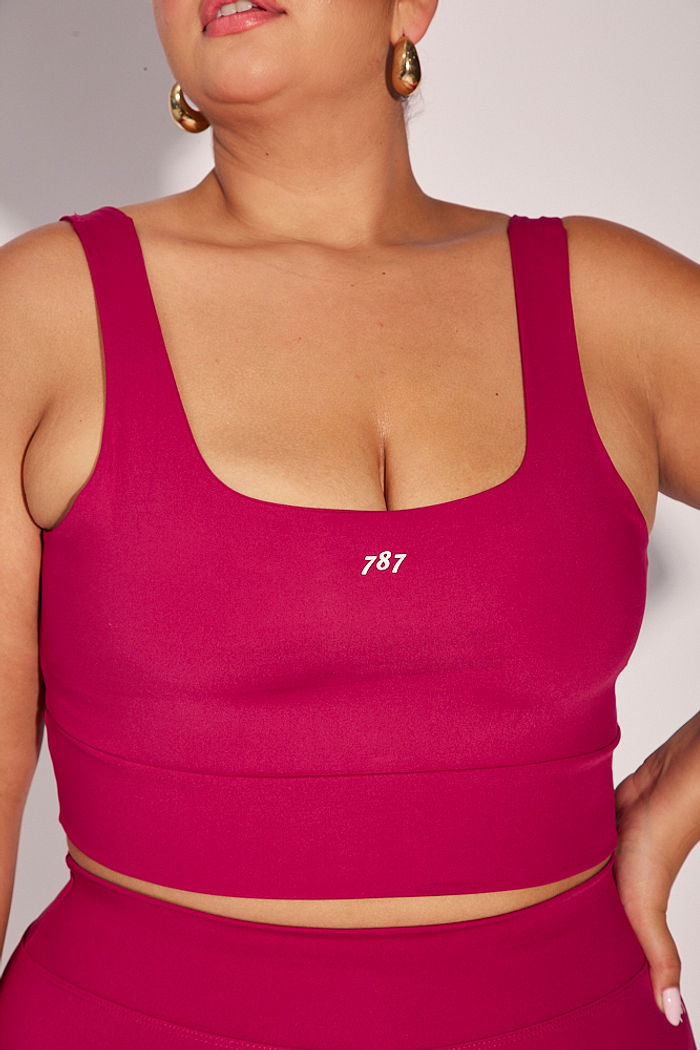 Top Fitness Plus Size 787 Vinho