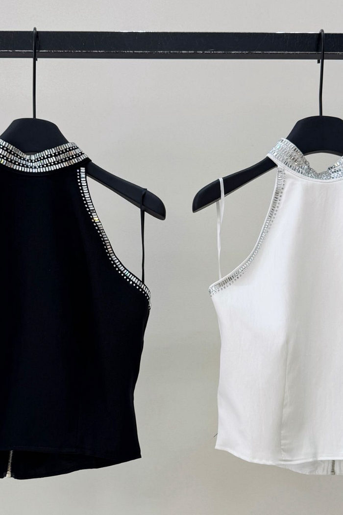 Cropped brilho malfi