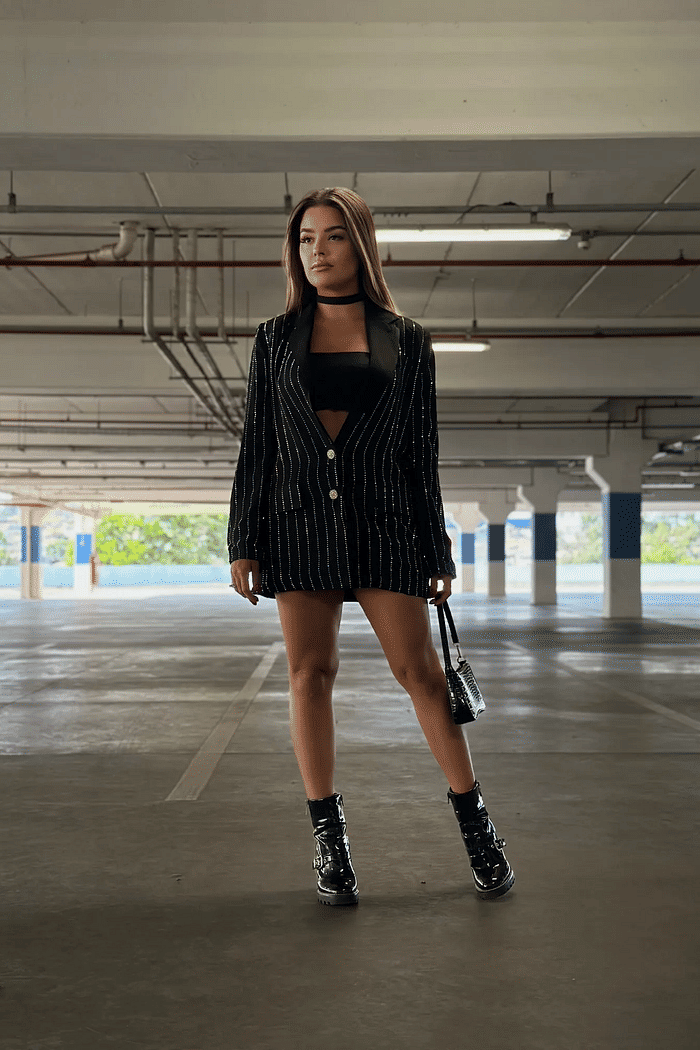 Blazer hotfix brilho