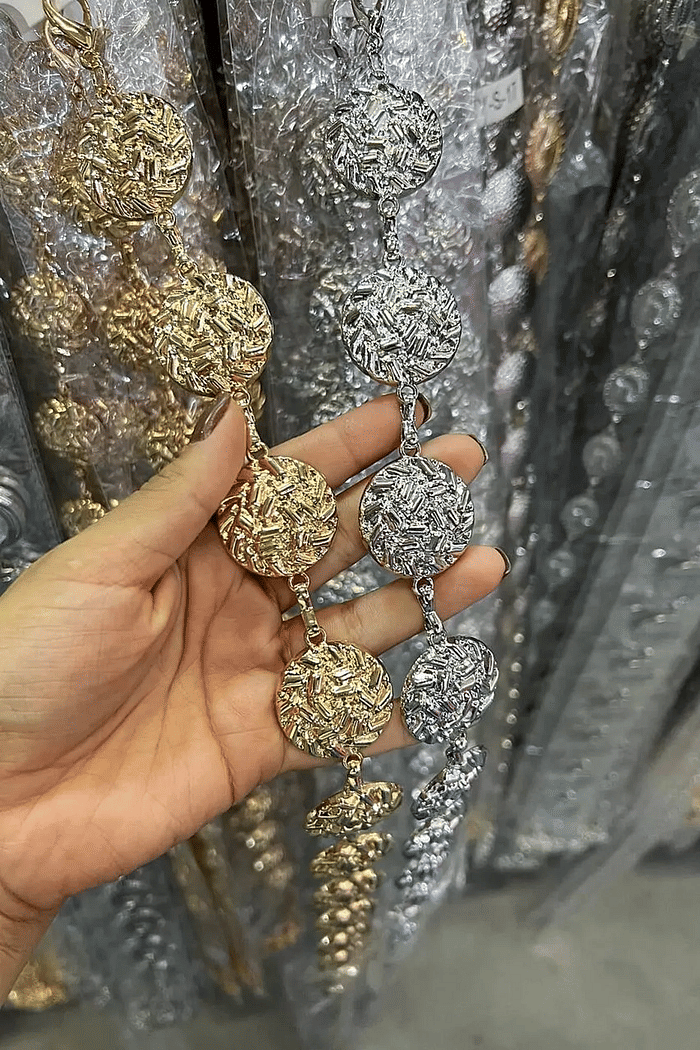 Cinto moeda metalico