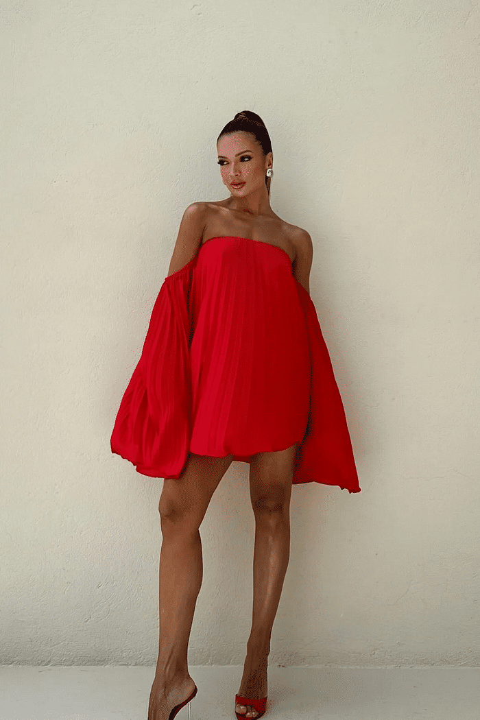 Conjunto plissado Noronha