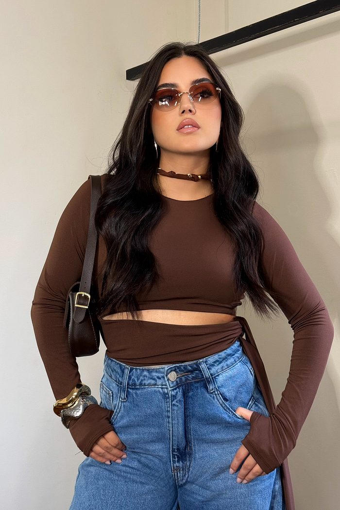 Blusa Manga Merlinda