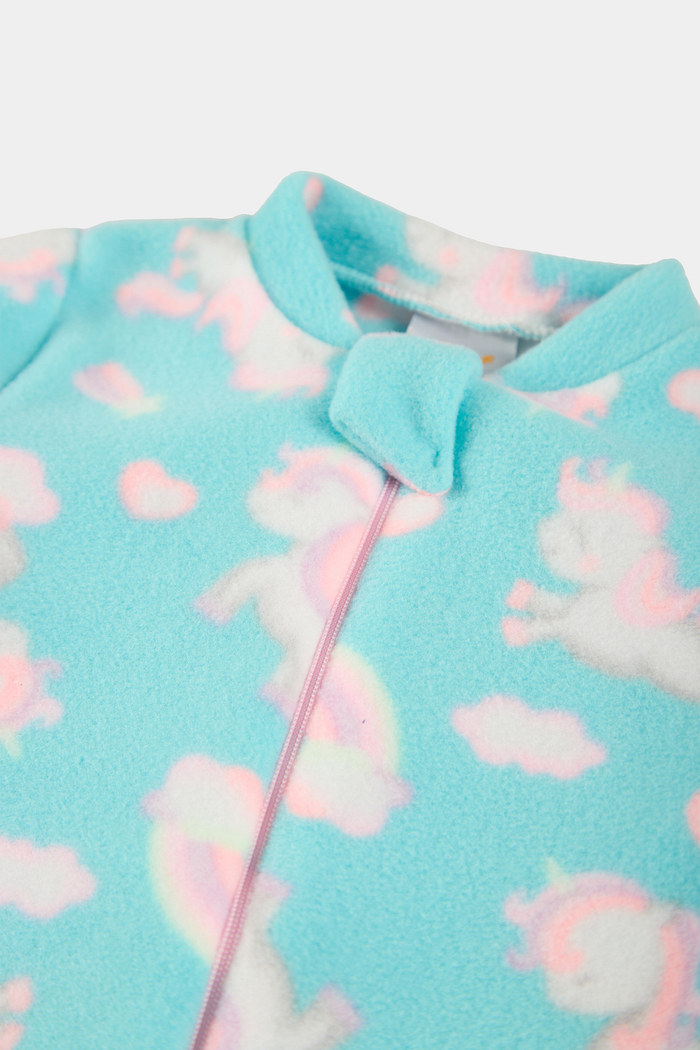 Macacão Microsoft Longo Unicórnio Verde Stolf