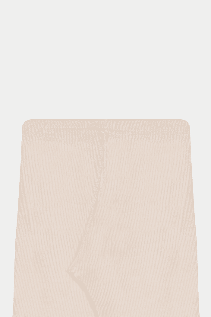 Calça Canelada Lisa Natural Stolf