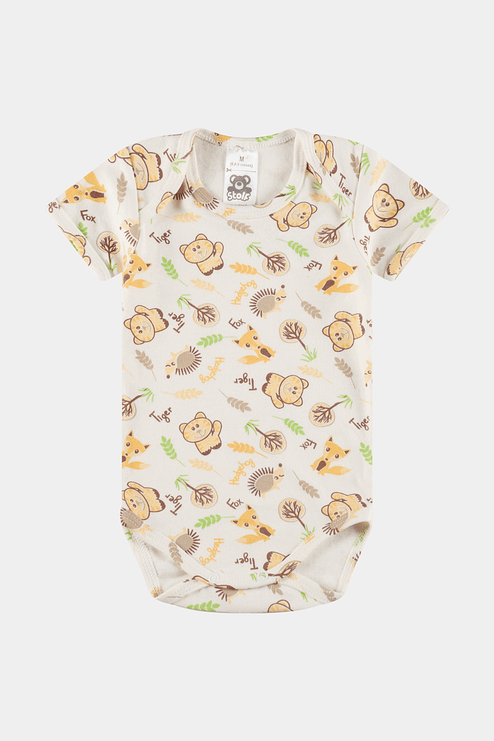 Conjunto Suedine Curto Safari Off White Stolf