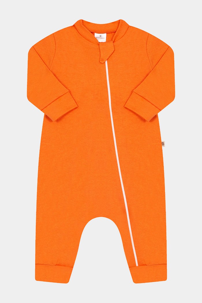 Macacão Suedine Longo Terracota Stolf