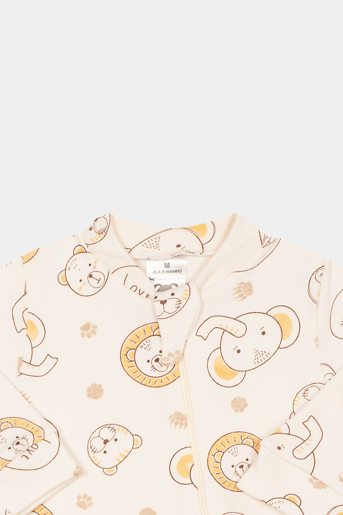 Macacão Suedine Longo Animais Stolf