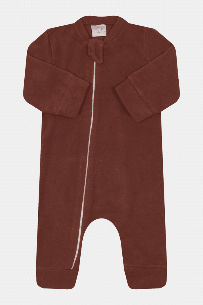 Macacão Microsoft Longo Café Stolf