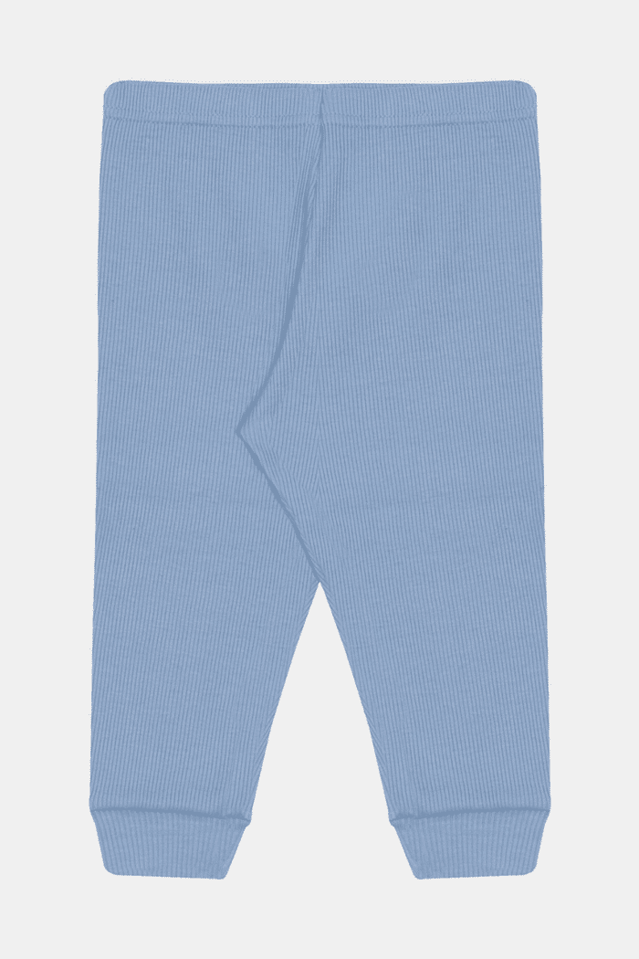 Calça Canelada Lisa Indigo Claro Stolf