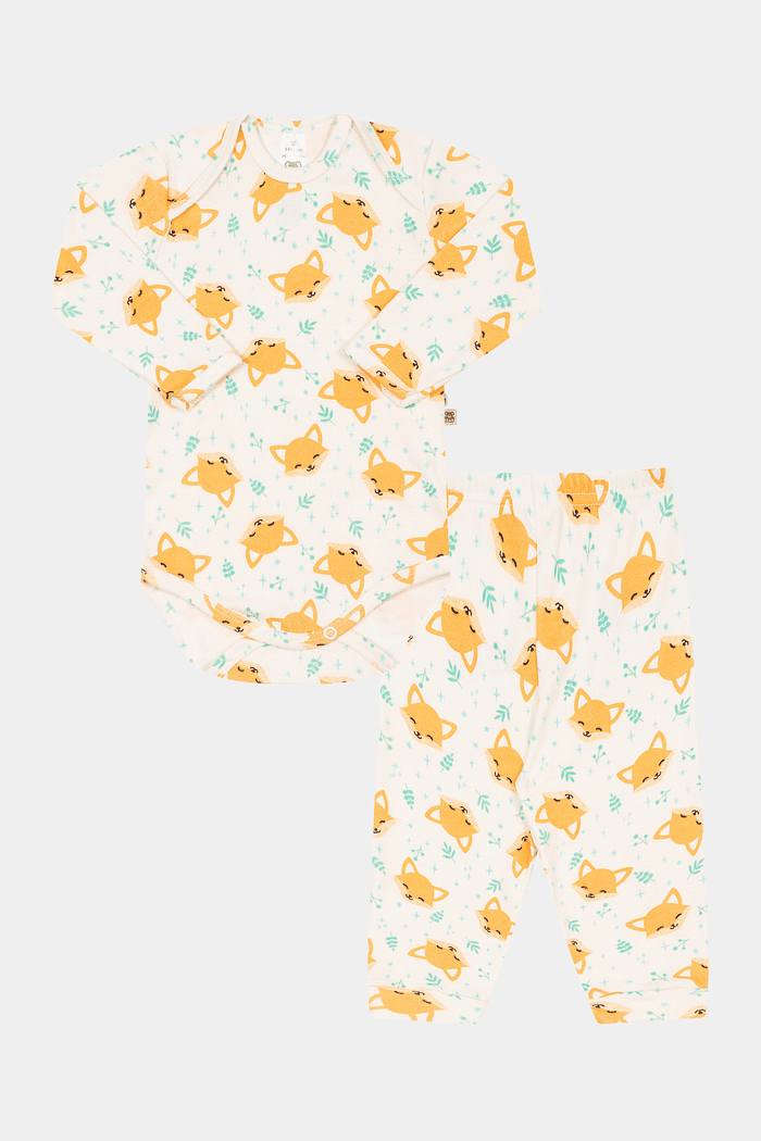 Conjunto Suedine Longo Raposa Stolf