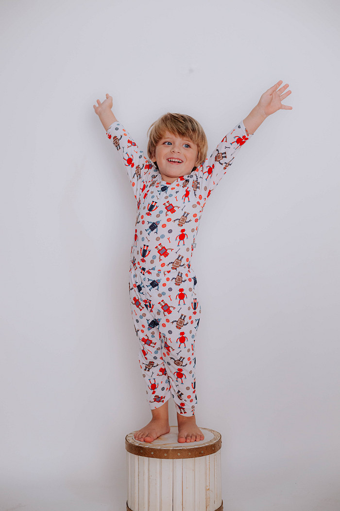 Conjunto Ribana Longo Robô Stolf