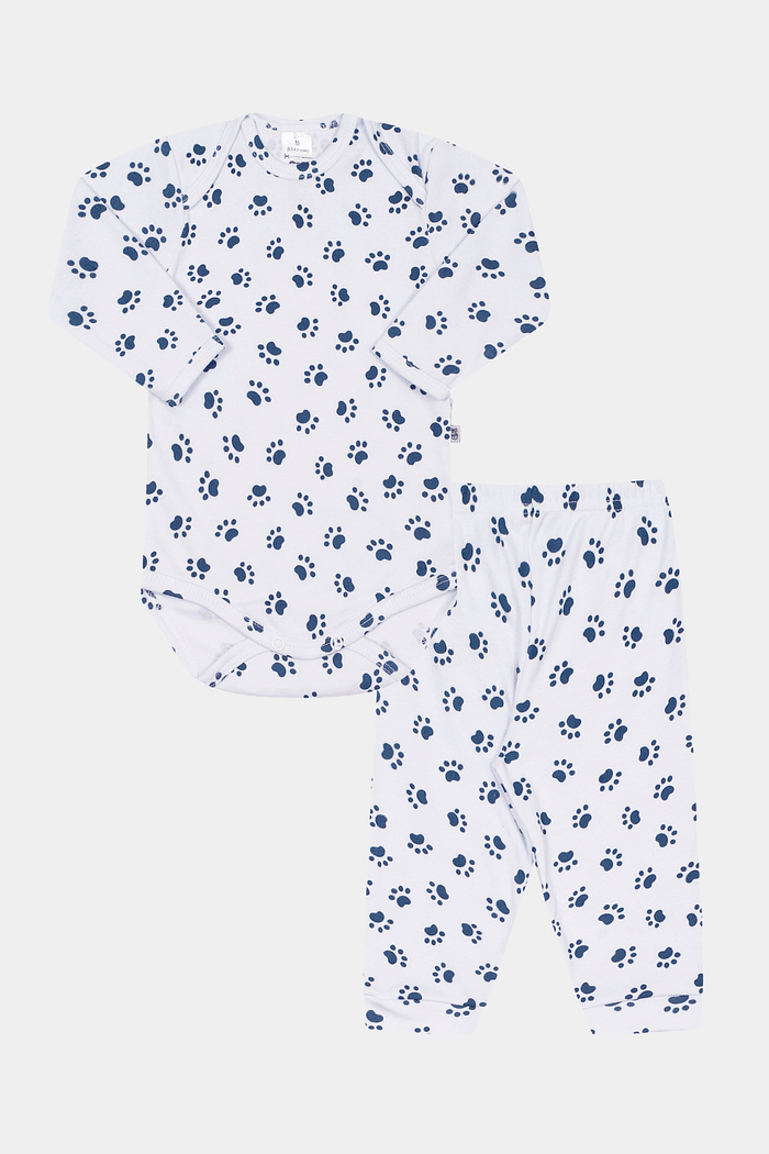 Conjunto Suedine Longo Patinhas Stolf