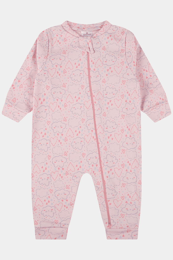 Macacão Suedine Longo Nuvem Stolf