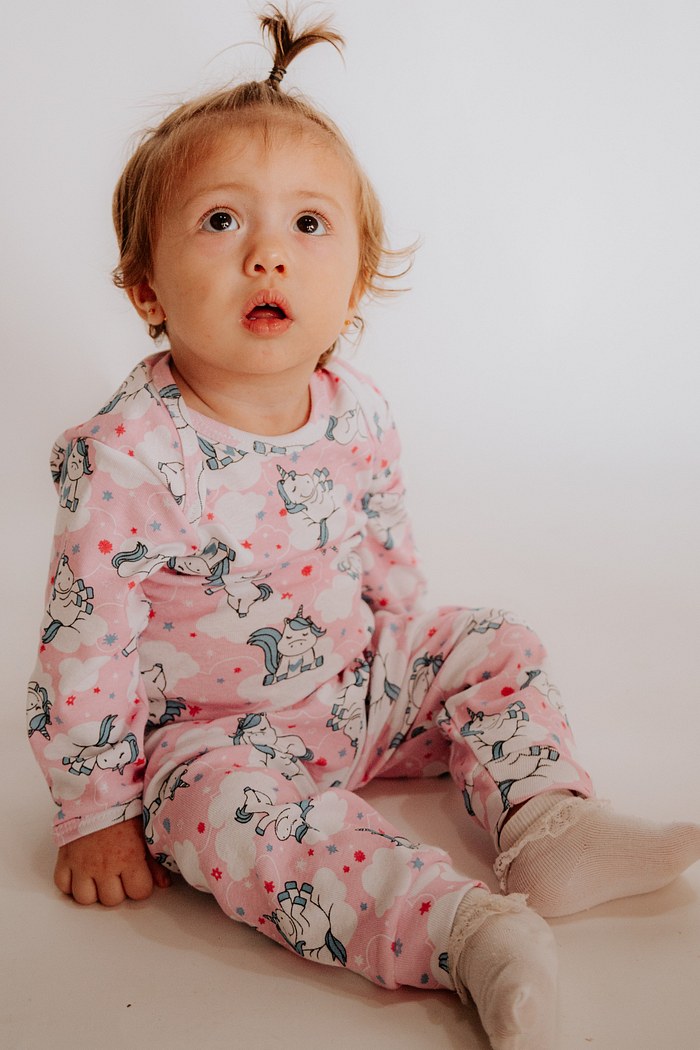 Conjunto Ribana Longo Unicórnio Stolf