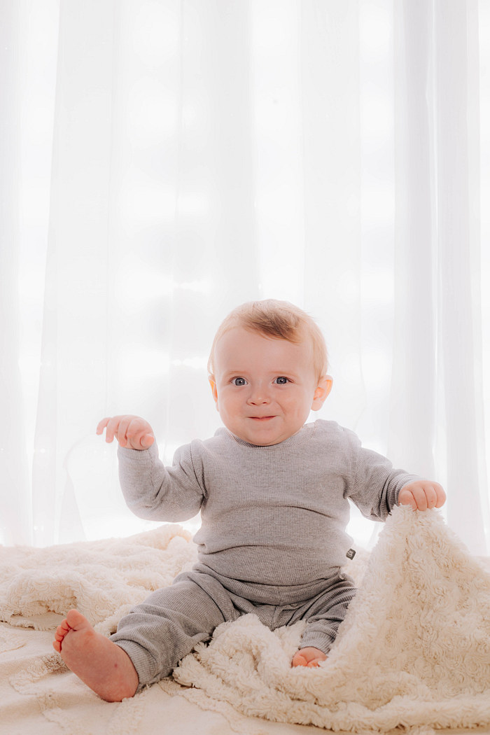 Conjunto Canelado Longo Mescla Escuro Stolf