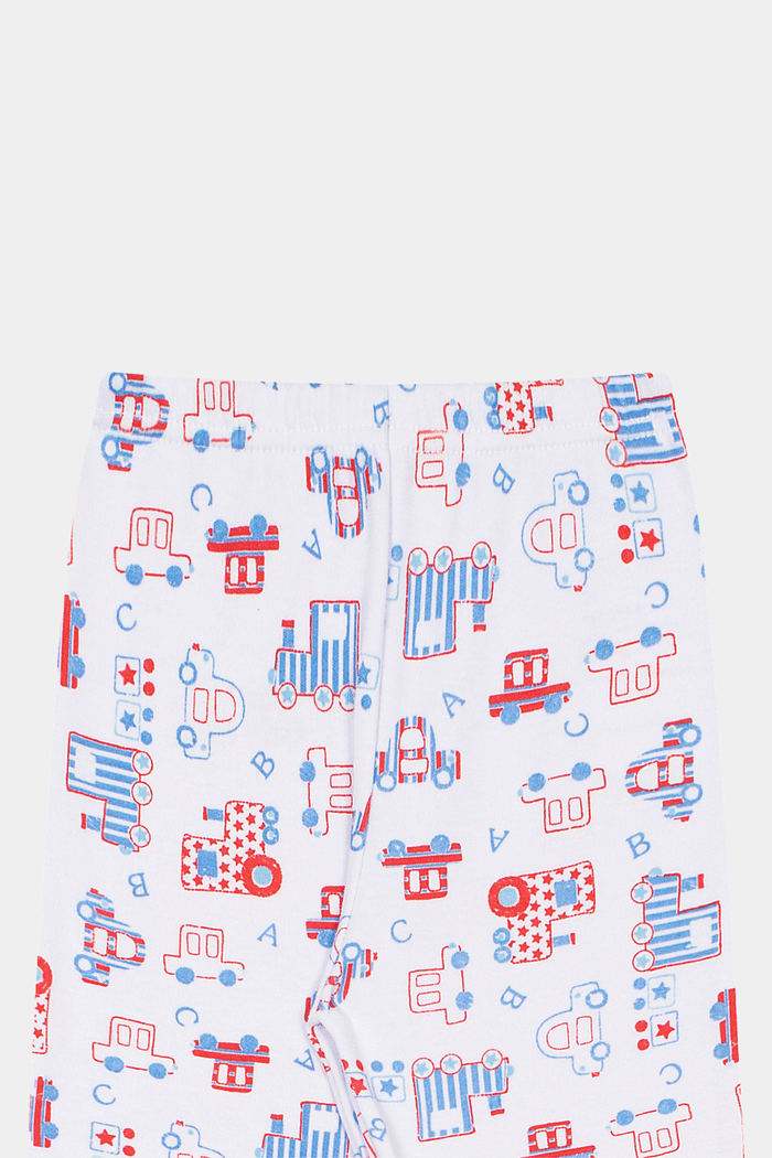 Calça Suedine Estampada Carrinho Stolf