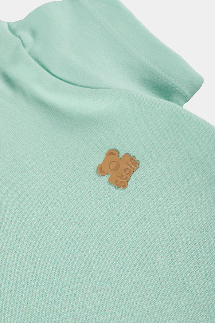 Macacão Suedine Curto Verde Stolf