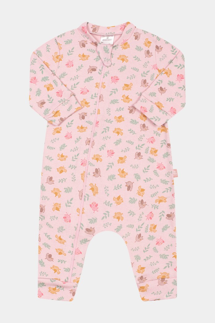 Macacão Suedine Longo Passarinho Stolf