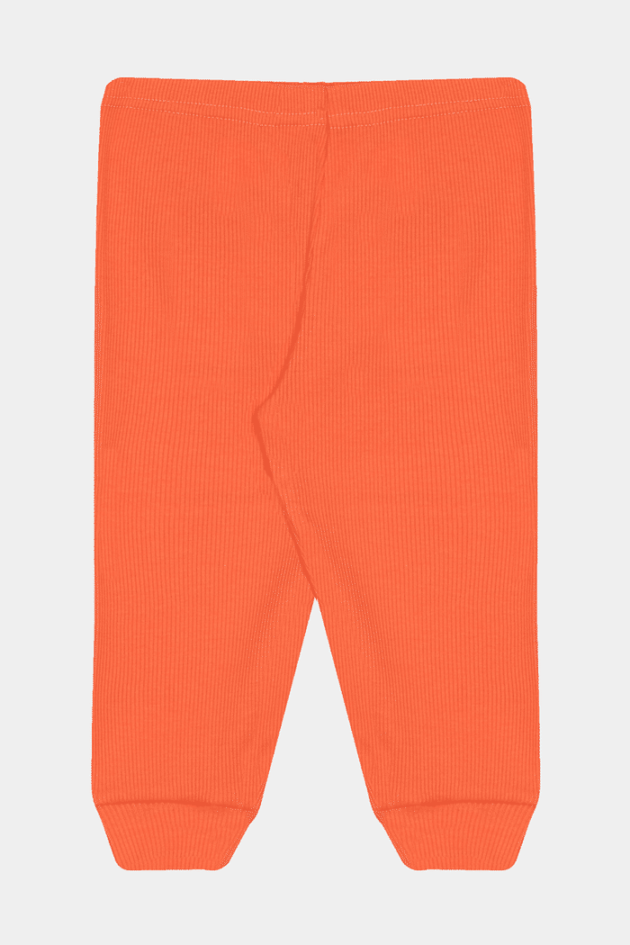 Calça Canelada Lisa Terracota Stolf