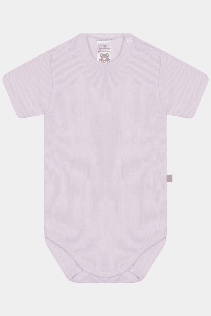 Conjunto Canelado Body Curto e Calça Branco Stolf