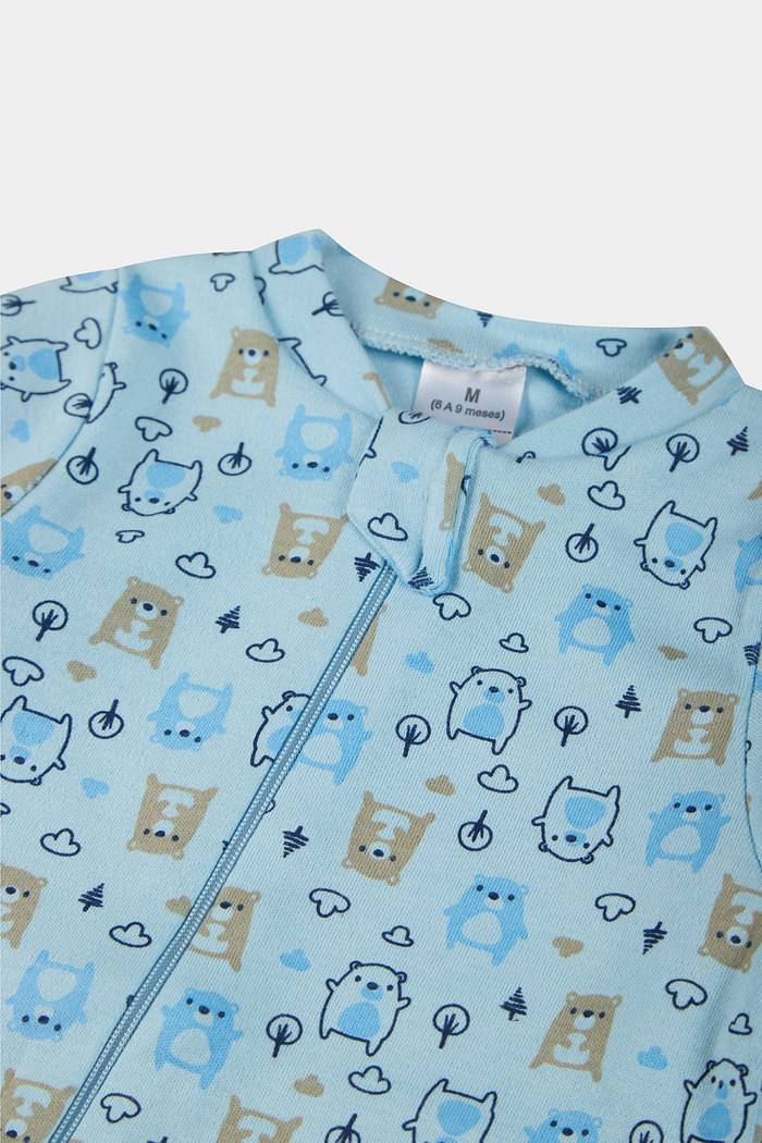 Macacão Suedine Longo Ursinho Stolf