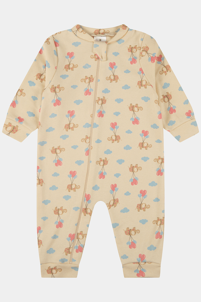 Macacão Suedine Longo Elefante Stolf