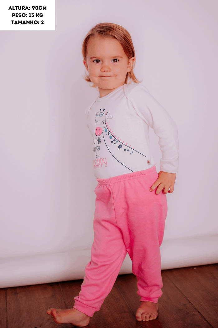 Conjunto Suedine Longo Girafa Off White Stolf