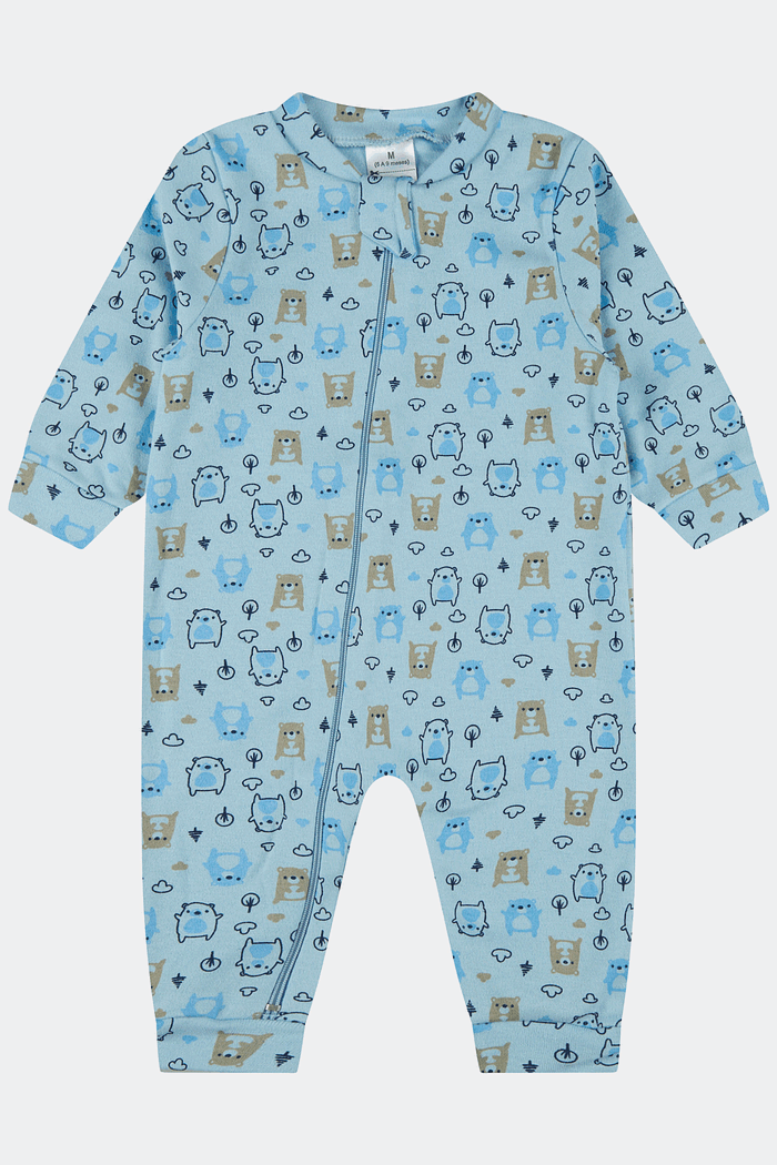 Macacão Suedine Longo Ursinho Stolf