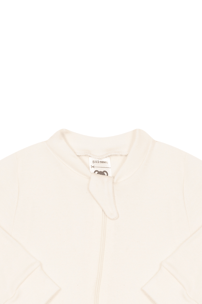 Macacão Suedine Longo Liso Off White Stolf