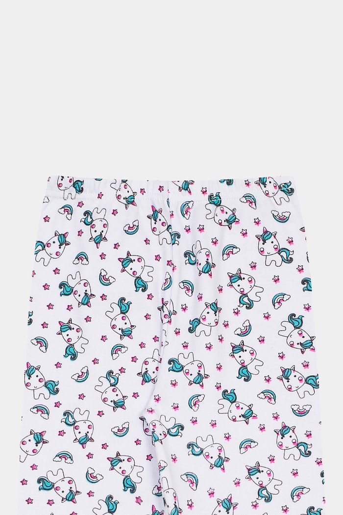 Calça Suedine Estampada Unicórnio Stolf