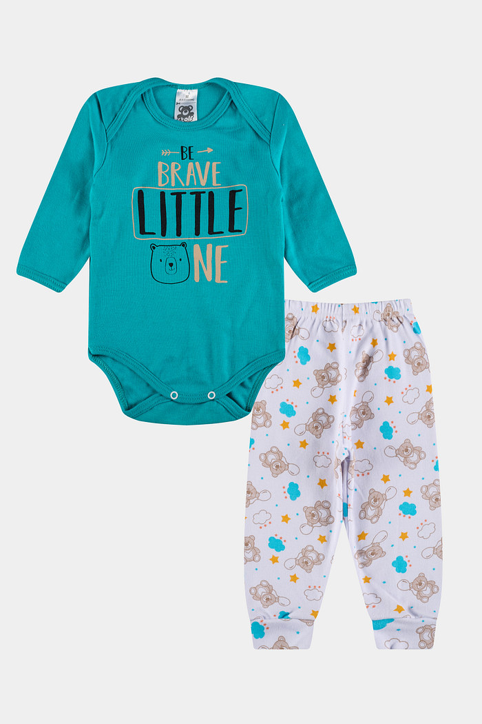 Conjunto Suedine Longo Be Brave Esmeralda Stolf