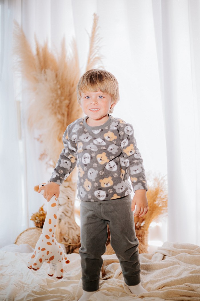 Conjunto Microsoft Longo Ursinhos Stolf